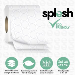 Alternative view of Splesh Toilet Roll Eco-Friendly, Soft & Quilted, Aloe Vera 36 Rolls